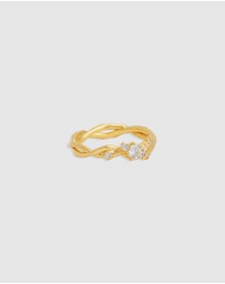 By Charlotte - No Rain, No Flowers Ring