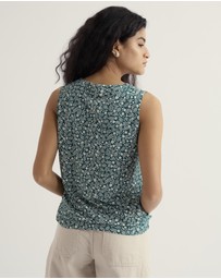 Seasalt - Seasalt Cornwall Blue Achilla V-neck Vest