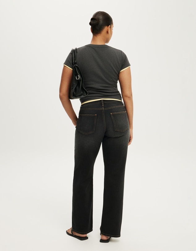 Cotton On - Curvy Low Rise Straight Jean