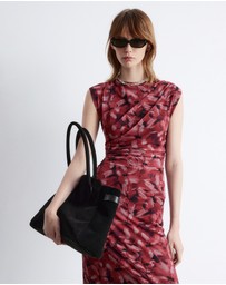& Other Stories - Draped Sleeveless Midi Dress