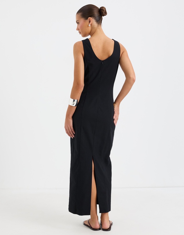Calli - Ella Scoop Neck Midi Dress