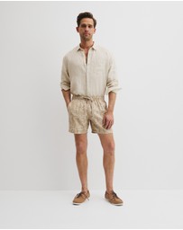 Country Road - Organically Grown Linen Print 6