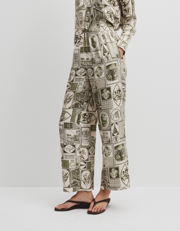 Country Road - Print Silk Pant