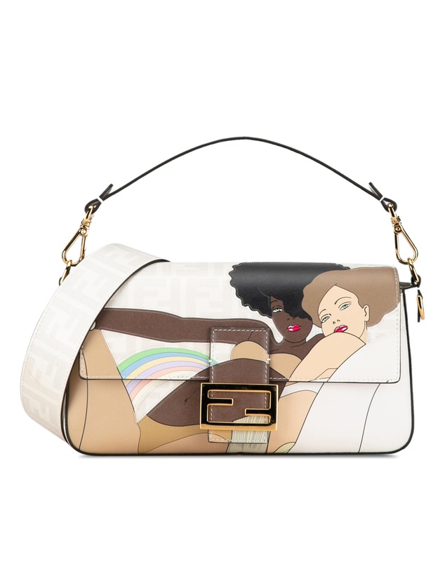 Pre-Loved by Azura Reborn - Pre-Loved fendi Baguette Two Women Illustration