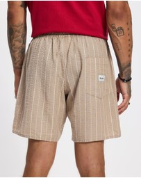 Rhythm - Seersucker Stripe Jam Shorts