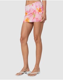 EDIKTED - Stassi Printed Mini Skirt
