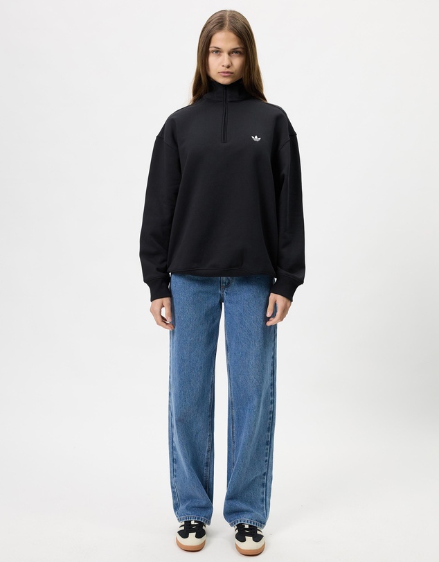 adidas Originals - Essentials Fleece Half Zip Sweatshirt