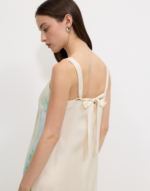 Calli - Stripe Column Maxi Dress