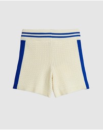 Mini Rodini - Cable Knit Shorts - Babies-Teens