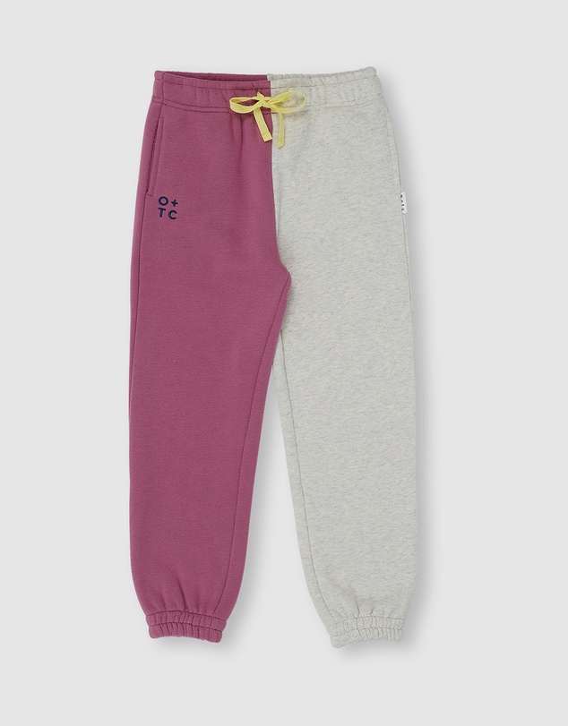 Olive & The Captain - Mauve Cosy Block Track Pants