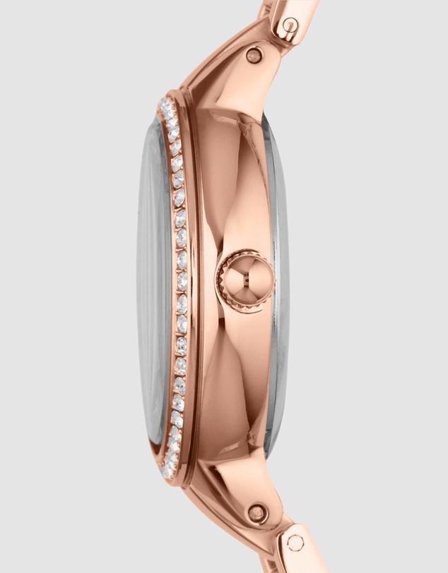 Fossil - Virginia Rose Gold-Tone Analogue Watch
