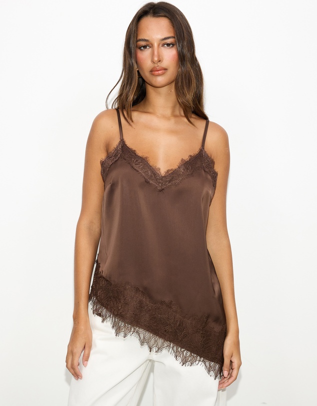 Dazie - Camille Lace Top