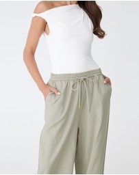 Forcast - Bronte Cotton Drawstring Pants