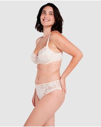 Sans Complexe - Capucine Wired Two-Tone Lace Bra