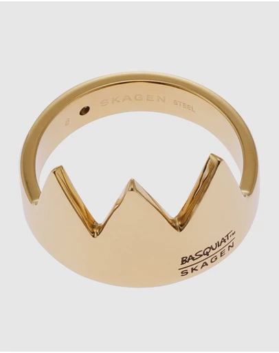Skagen - Basquiat Special Edition Gold Tone Ring