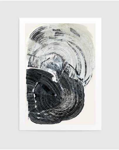 Olive et Oriel - Sea Fossil 1 by Cartissi Art Print