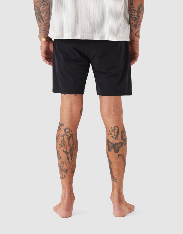 Zanerobe - Crest Balmoral Beach Short Black