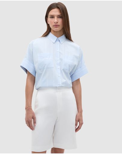 Ice Blue Stripe