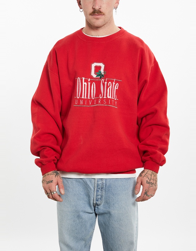 Vintage by The Real Deal - Pre Loved - 90s NCAA Ohio State Buckeyes Sweatshirt