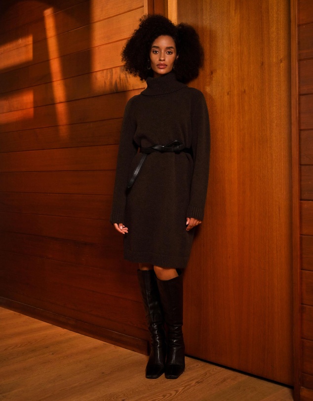Forcast - Sasha Wool Blend Knit Dress