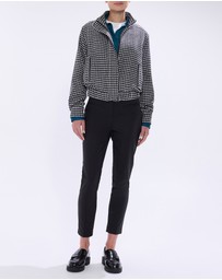 Marcs - Quinn Houndstooth Bomber Jacket