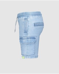 B.Nosy - Denim Shorts With Pockets - Kids-Teens