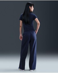 Nike - Sportswear Chill Poplin High-Waisted Loose Open-Hem Pants
