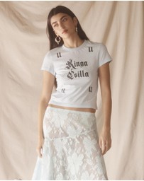 KINGA CSILLA - Lucky Eleven Baby Tee