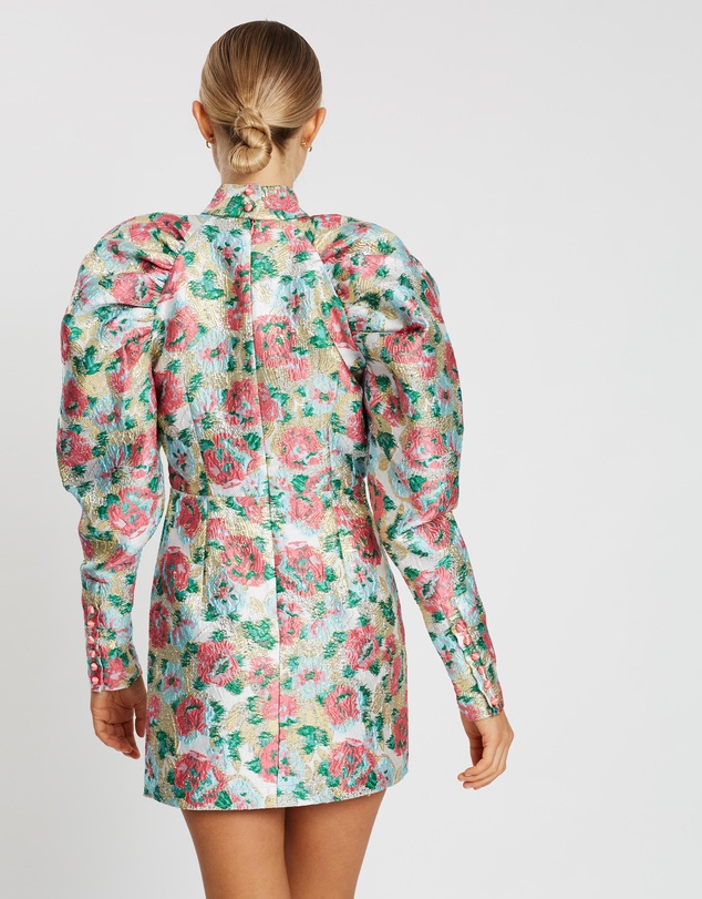 ROTATE - Kim Jacquard Dress