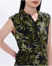 Marcs - Leaf The City Silk Dress
