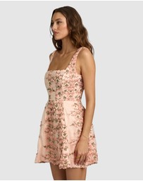 Romance by Honey and Beau - Lila mini dress