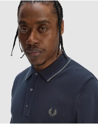 Fred Perry - Pique Stitch Knitted Shirt