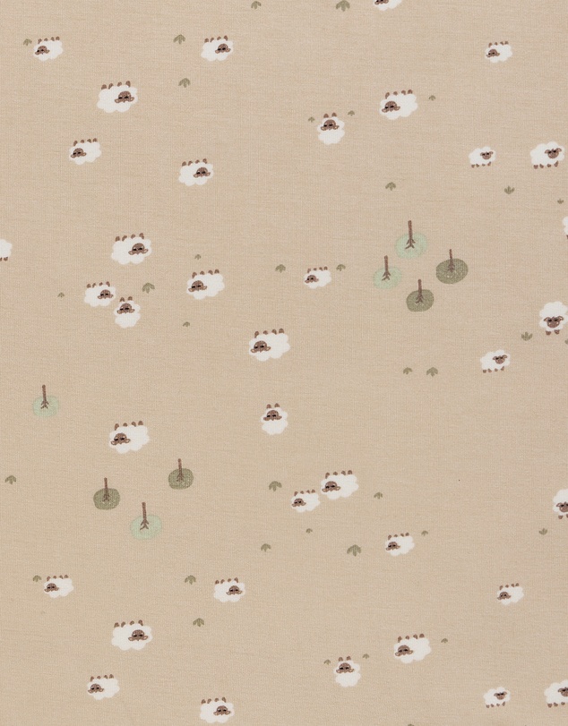 Kynd Baby - Fitted Cot Sheet in Sheep