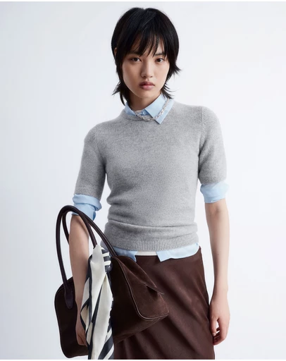 & Other Stories - Knitted Cashmere T-Shirt
