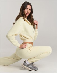 STAX. - Cuffed Jogger Solfleece® - Butter