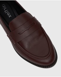 Airflex - Cassie Leather Penny Loafers