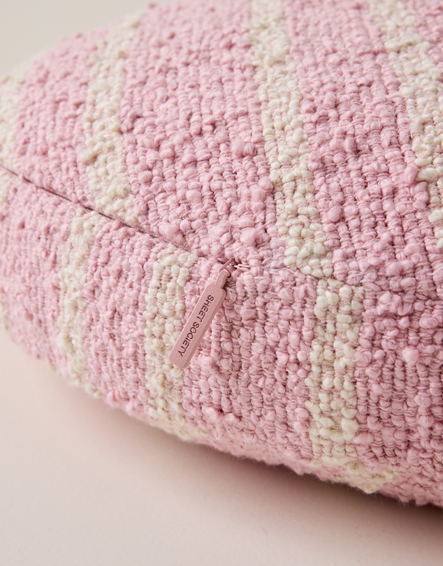 Sheet Society - Homebody Boucle Cushion Filled Round