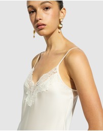 GINIA - Silk Lace Chemise