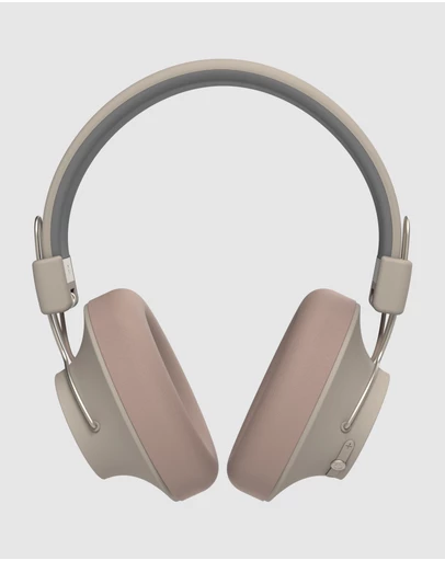 Kreafunk - Kreafunk Abeat Qi Bluetooth Headphones W/ Anc - Ivory Sand
