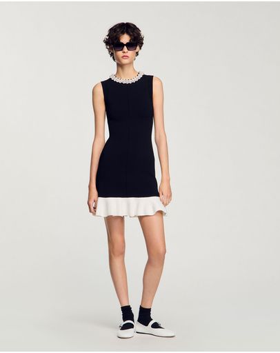 BLACK / ECRU