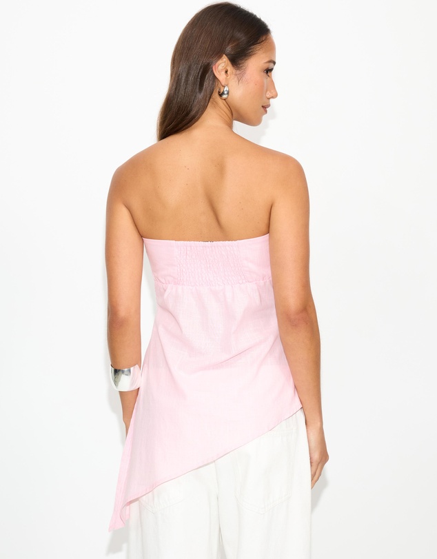 Dazie - Daytona Cotton Strapless Top