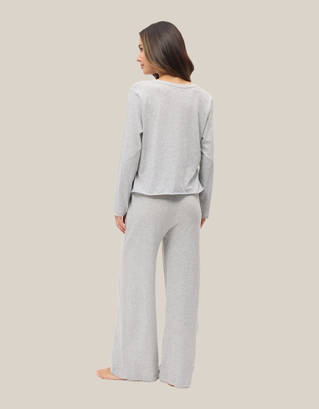 Papinelle - Jada Organic Cotton Boxy Long Sleeve Tee