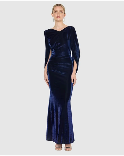 Montique - Sydney Metallic Gown