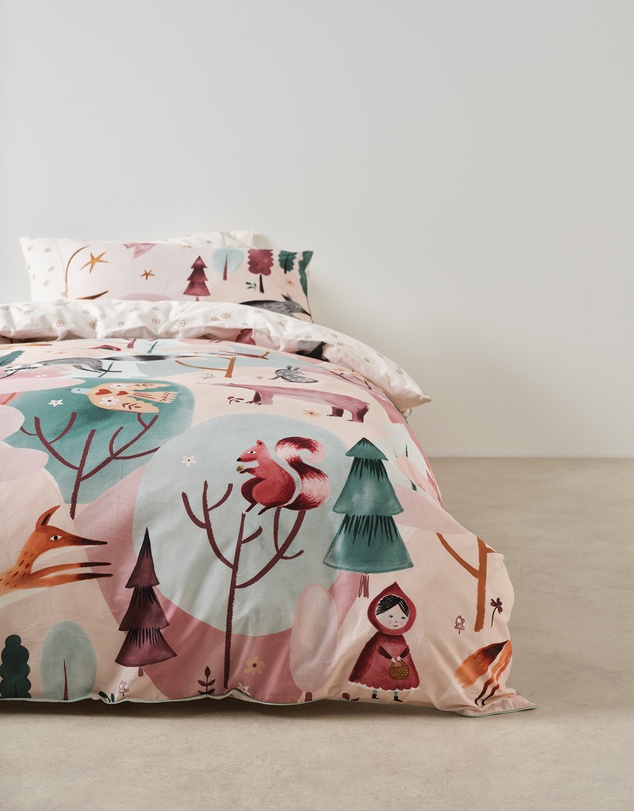 Linen House Kids - Folk Woodland Quilt Cover Set
