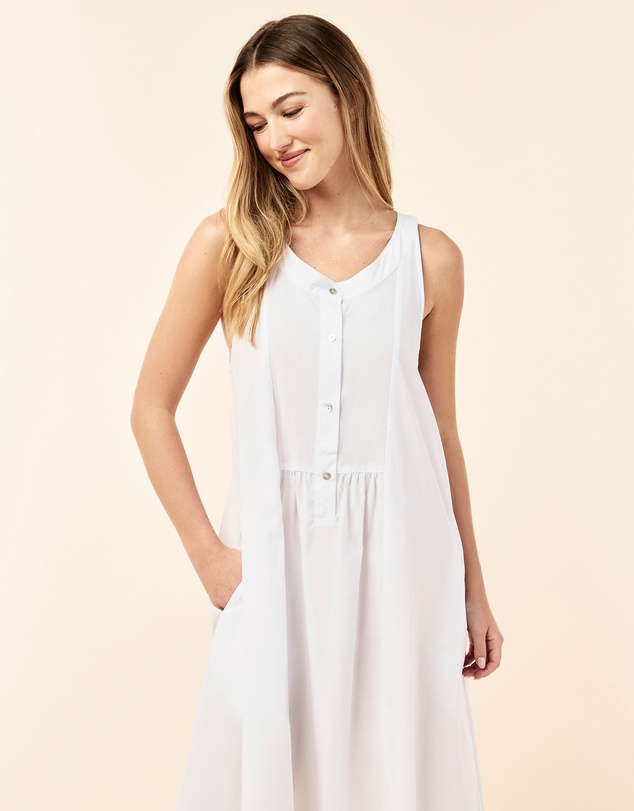 Papinelle - Madison Panel Front Maxi Nightie
