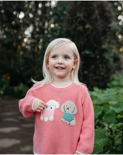 Purebaby - Puppy Jumper-Kids-Babies