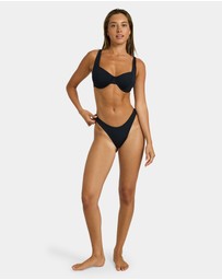 Roxy - Womens Beach Classics High Leg Cheeky Bikini Bottom