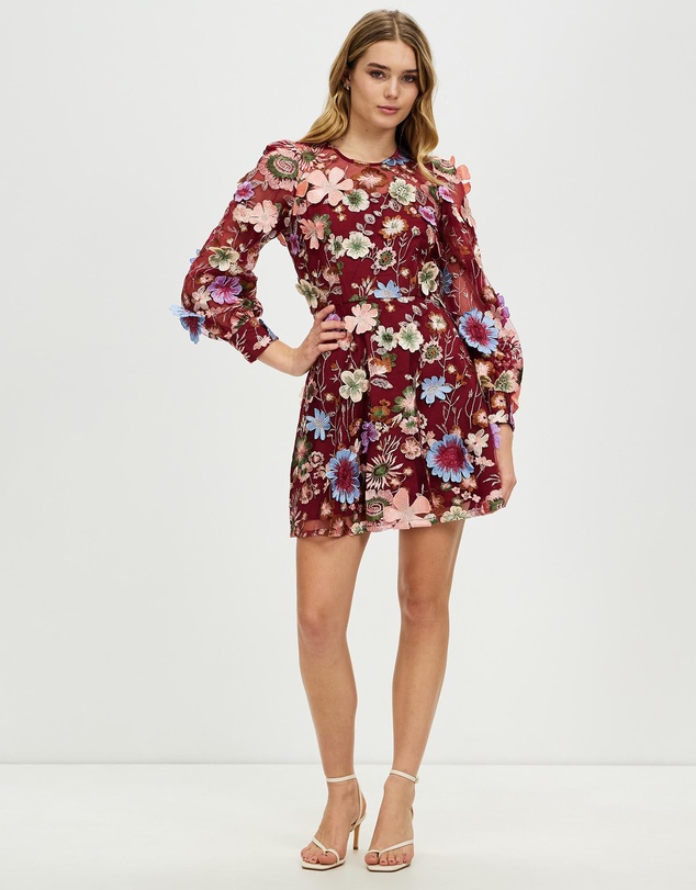 Romance by Honey and Beau - Wild Flower A Line Dress