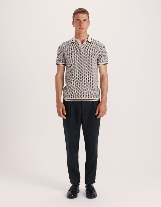SABA - Monte Linear Knit Polo