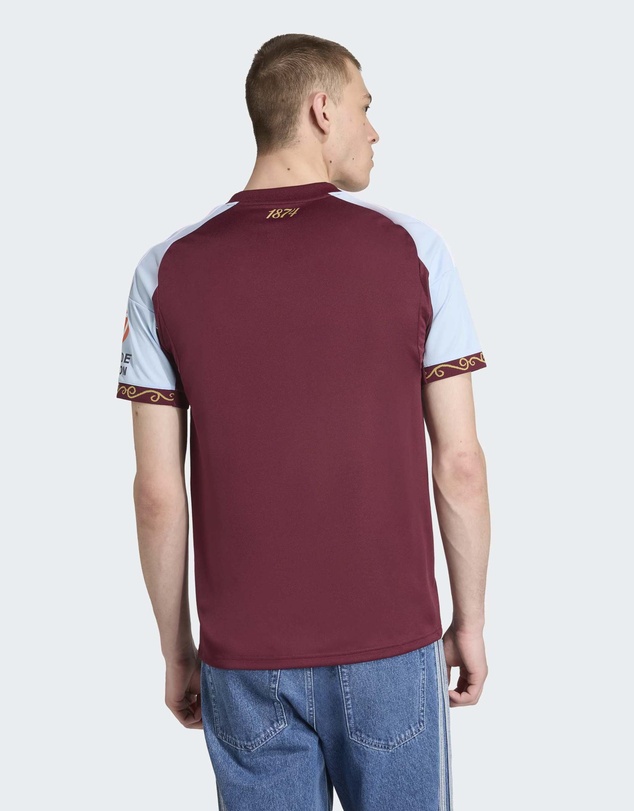 adidas Performance - Aston Villa FC 25/26 Home Football Jersey Mens